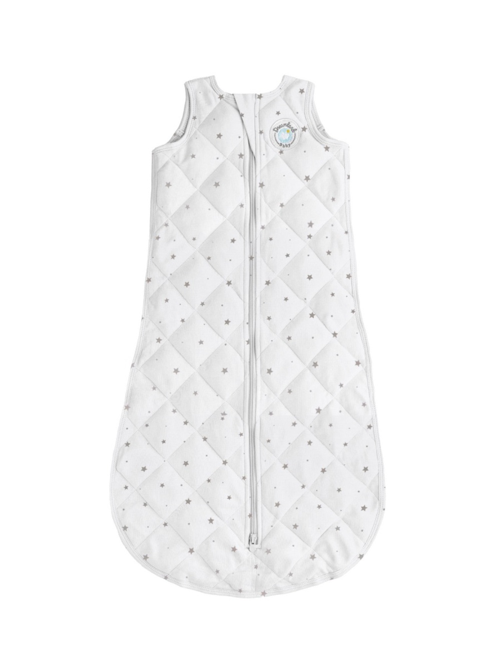 Dreamland Baby Weighted Sleep Sack in Grey Star Size Medium (6-12 m) NWT $109